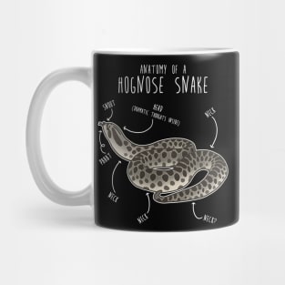 Axanthic Hognose Snake Anatomy Mug
